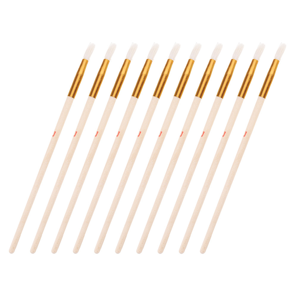 Indoor Plants - 10Pcs Garden Pollination Brushes Soft Wool