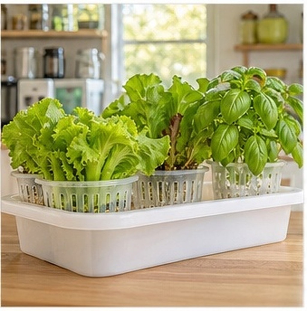 4Pcs Hydroponic Vegetable Cult - Indoor Plants 评论和价格