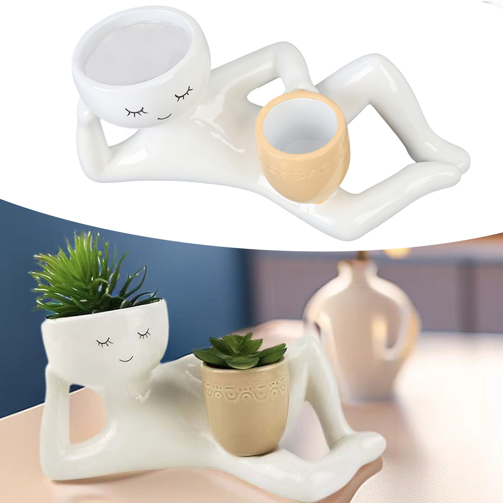 Succulent Pot Creative Breatha - Pothos 评论和价格