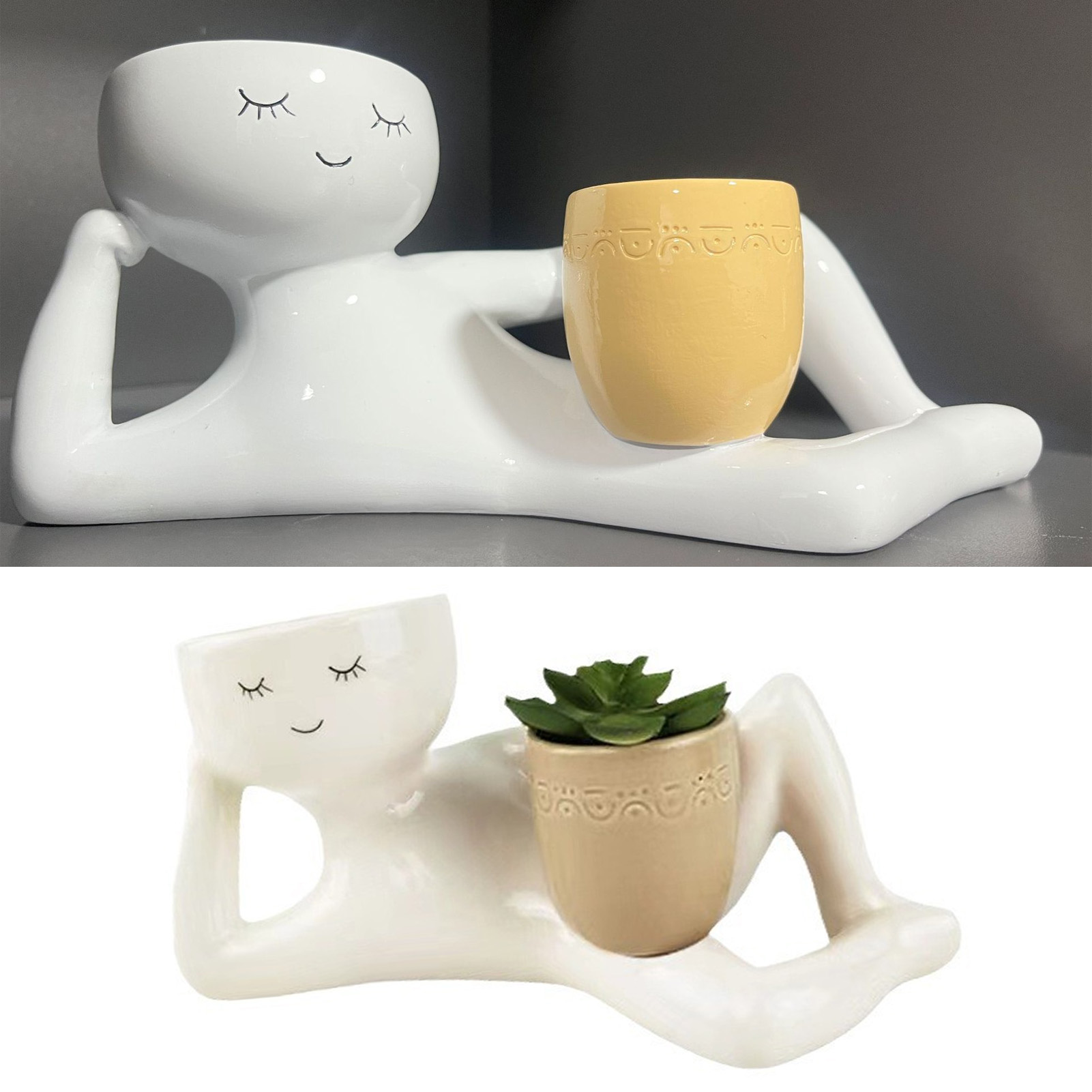 Succulent Pot Creative Breatha - Pothos 评论和价格