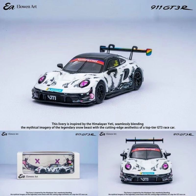 Elowen Art 1/64 Porsche 911 GT - Monstera 评论和价格