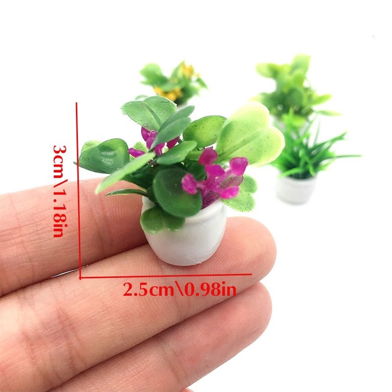 Dollhouse Plant, Miniature Bon - Terracotta Pot 评论和价格