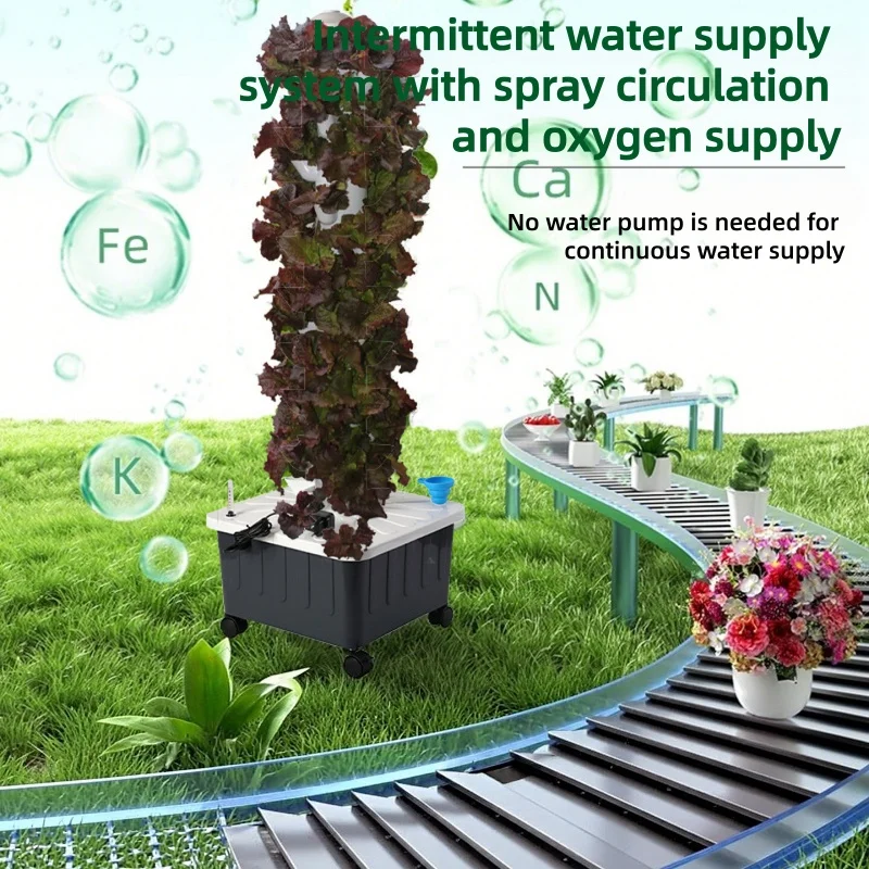 Hydroponic Planting Tower Inte - Indoor Plants 评论和价格